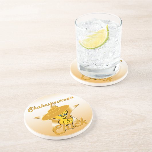 Dessous De Verre En Grès Chick Shakespearean #10 (Côté)