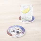 Dessous De Verre En Grès Chien (Côté)