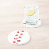 Dessous De Verre En Grès Chien Paws (Côté)