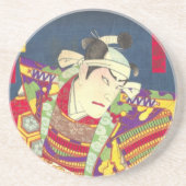 Dessous De Verre En Grès Chikanobu Samurai 1:5 (Devant)