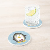 Dessous De Verre En Grès Chillin' Penguin (Côté)