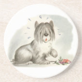 Dessous De Verre En Grès chiot (Devant)