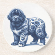 Chiots Terre-Neuve Bleu de Delft