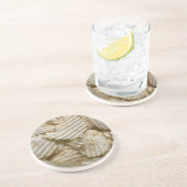 Dessous De Verre En Grès Chips de pommes de terre (Côté)