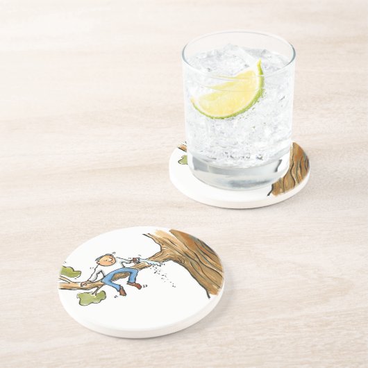 Dessous De Verre En Grès Chirurgien (Côté)