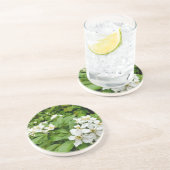 Dessous De Verre En Grès Choisya Ternata (Côté)