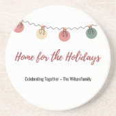 Dessous De Verre En Grès Christmas Coaster (Devant)