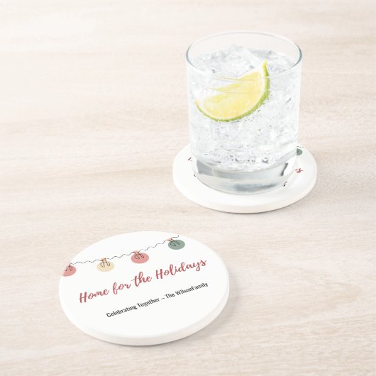 Dessous De Verre En Grès Christmas Coaster (Côté)