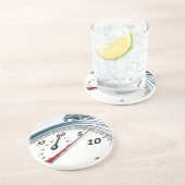 Dessous De Verre En Grès chronomètre (Côté)