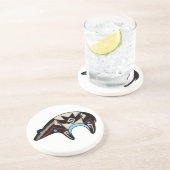 Dessous De Verre En Grès Chut - ours (Côté)