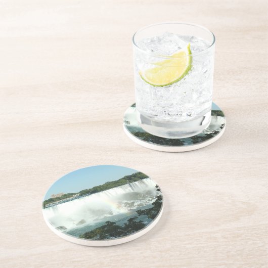 Dessous De Verre En Grès Chutes Niagara (Côté)