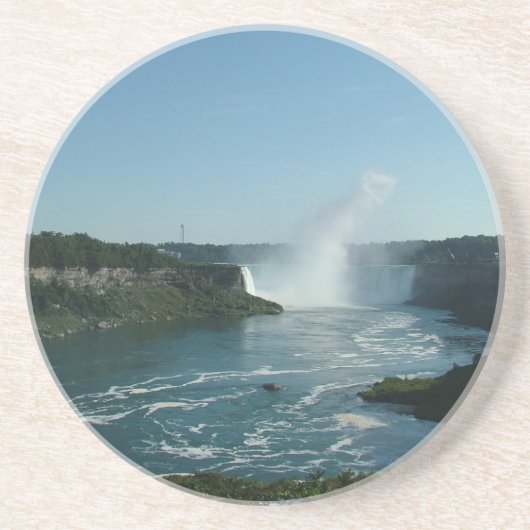 Dessous De Verre En Grès Chutes Niagara (Devant)