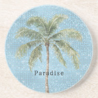 Ciel Bleu Palmier Tropical Étincelle 