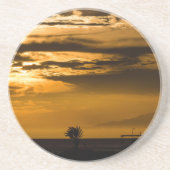 Dessous De Verre En Grès Ciel doré (Devant)