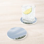 Dessous De Verre En Grès Ciel et nuages (Côté)