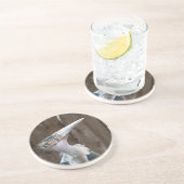 Dessous De Verre En Grès Cigogne marabou (Côté)