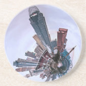 Dessous De Verre En Grès Cincinnati avec une rotation ! (Devant)