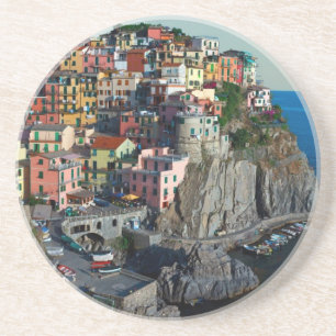 Dessous De Verre En Grès Cinque Terre - Manarola