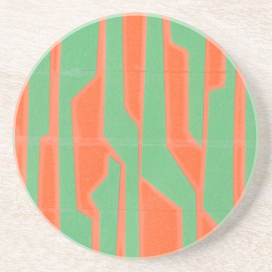 Dessous De Verre En Grès Circuit moderne I (Devant)