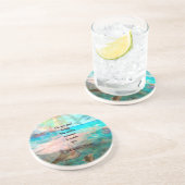 Dessous De Verre En Grès Citation De Rumi Inspiration Sur L'Univers (Côté)