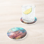 Dessous De Verre En Grès Citation De Rumi Sur L'Énergie Et L'Univers (Côté)