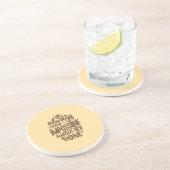 Dessous De Verre En Grès Citation Inspirationnelle - Impossible jusqu'à ce (Côté)