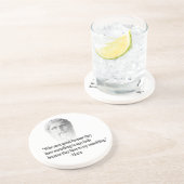 Dessous De Verre En Grès Citation Par Platon (Côté)