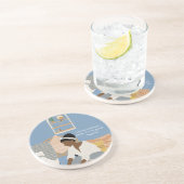 Dessous De Verre En Grès Citations de Shady Sagittarius (Côté)