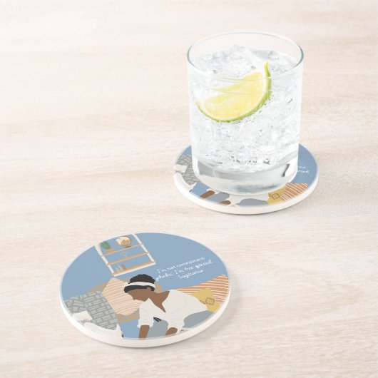 Dessous De Verre En Grès Citations de Shady Sagittarius (Côté)