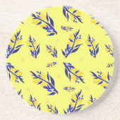 Dessous De Verre En Grès Citron (Devant)