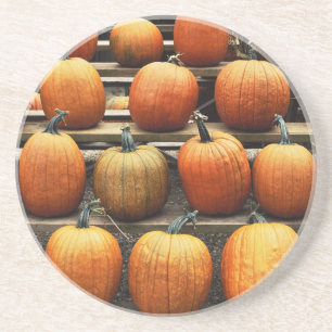 Dessous De Verre En Grès Citrouilles d'automne