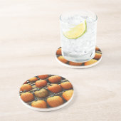 Dessous De Verre En Grès Citrouilles d'automne (Côté)