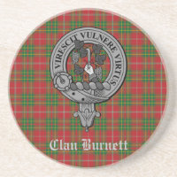 Clan Burnett Crest Badge & Tartan