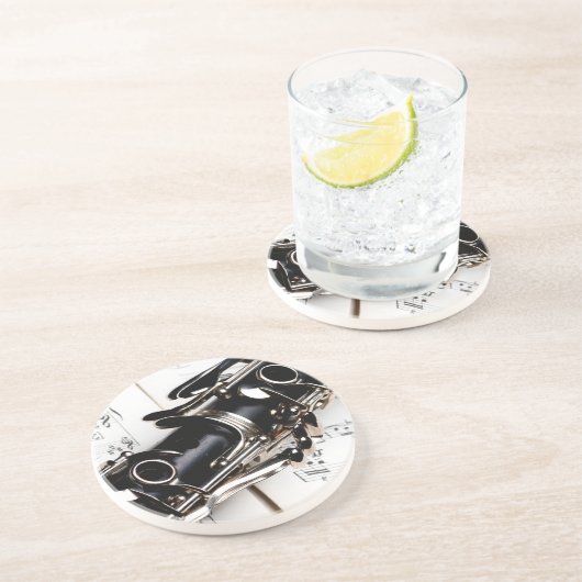 Dessous De Verre En Grès Clarinet (Côté)