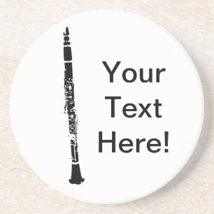 Dessous De Verre En Grès Clarinet personnalisé