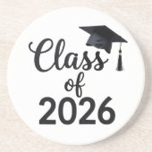 Dessous De Verre En Grès Classe De 2026 (Devant)