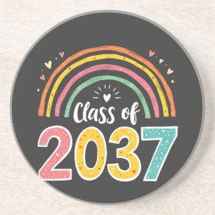 Dessous De Verre En Grès Classe De 2037 École De Graduation De La Maternell
