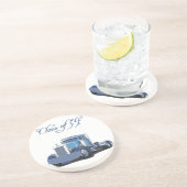 Dessous De Verre En Grès Classe de 54 (Côté)