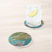 Dessous De Verre En Grès Claude Monet, Lily Pond à Giverny (Côté)