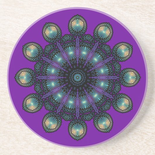 Dessous De Verre En Grès Clock faces (Devant)