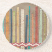 Dessous De Verre En Grès Clôtures en papier II (Devant)