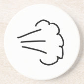 Dessous De Verre En Grès Cloud Fart (Devant)