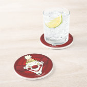 Dessous De Verre En Grès Clown ! coaster (Côté)
