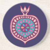 Dessous De Verre En Grès Coaster de Pomegrenate (Devant)