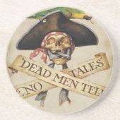 Dessous De Verre En Grès Coaster Dead Pirate (Devant)