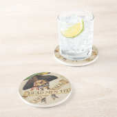 Dessous De Verre En Grès Coaster Dead Pirate (Côté)