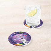 Dessous De Verre En Grès Coaster en grès (Côté)