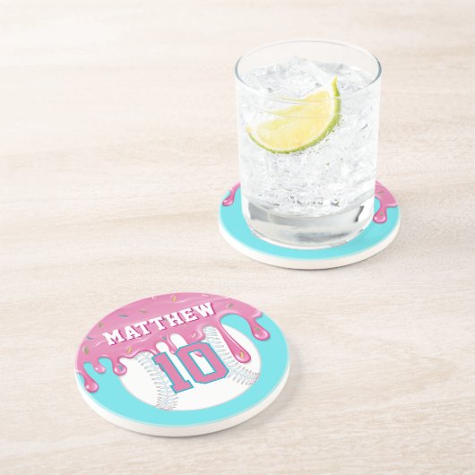 Dessous De Verre En Grès Coaster en grès (Côté)