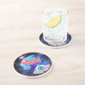 Dessous De Verre En Grès Coaster en grès (Côté)