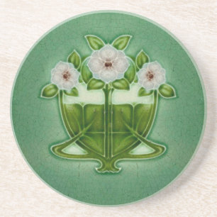 Dessous De Verre En Grès coaster Sand stone Coaster Art Nouveau